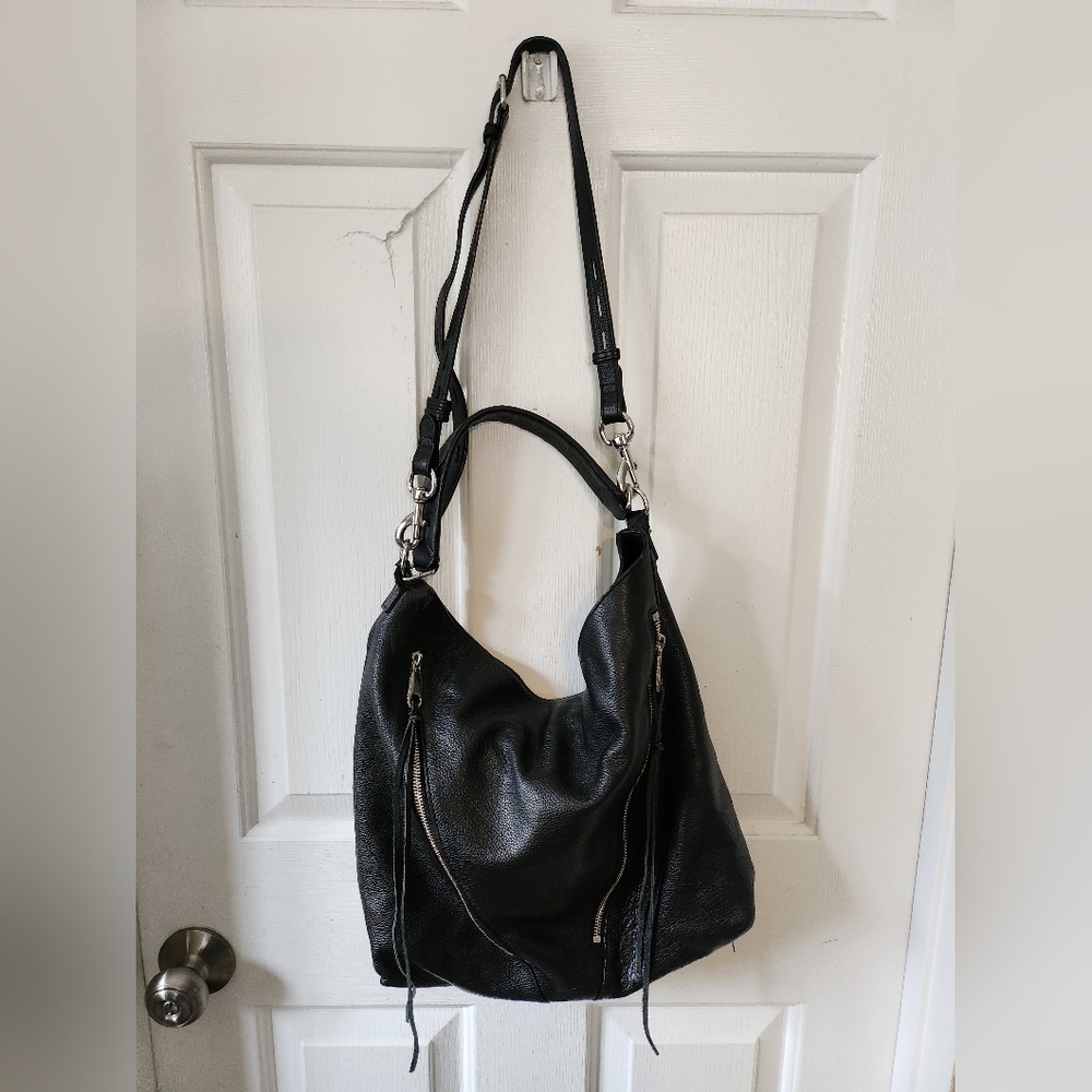 Rebecca Minkoff black leather purse
